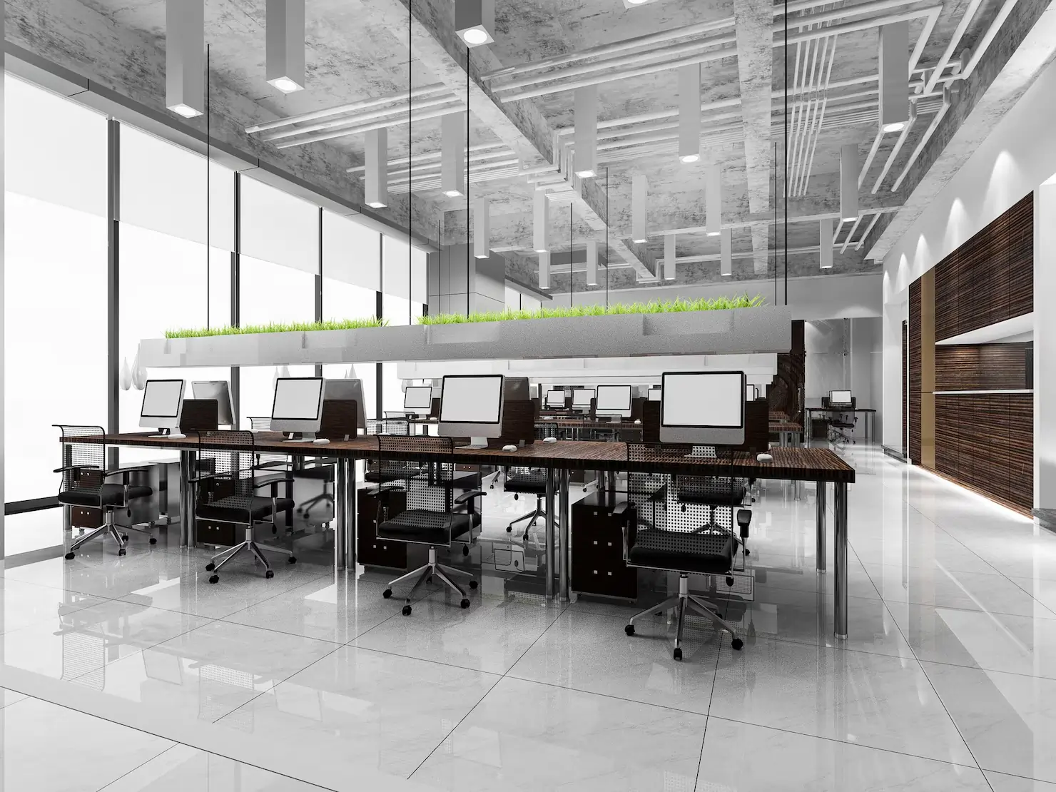 Hill View Office Interiors - Project