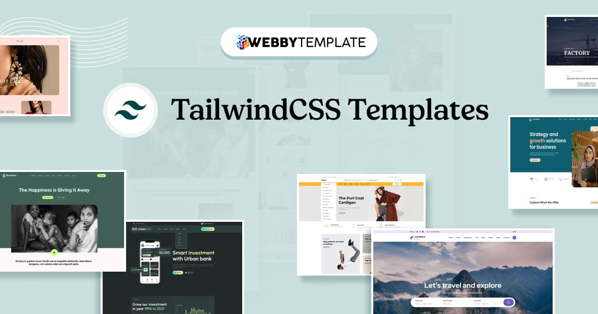 100+ Tailwind CSS Themes & Templates (100% Responsive)